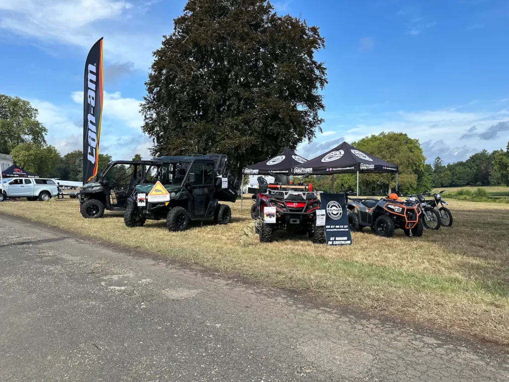 Exposition de quads Gauthier au Salon Terre de Chasse 2024